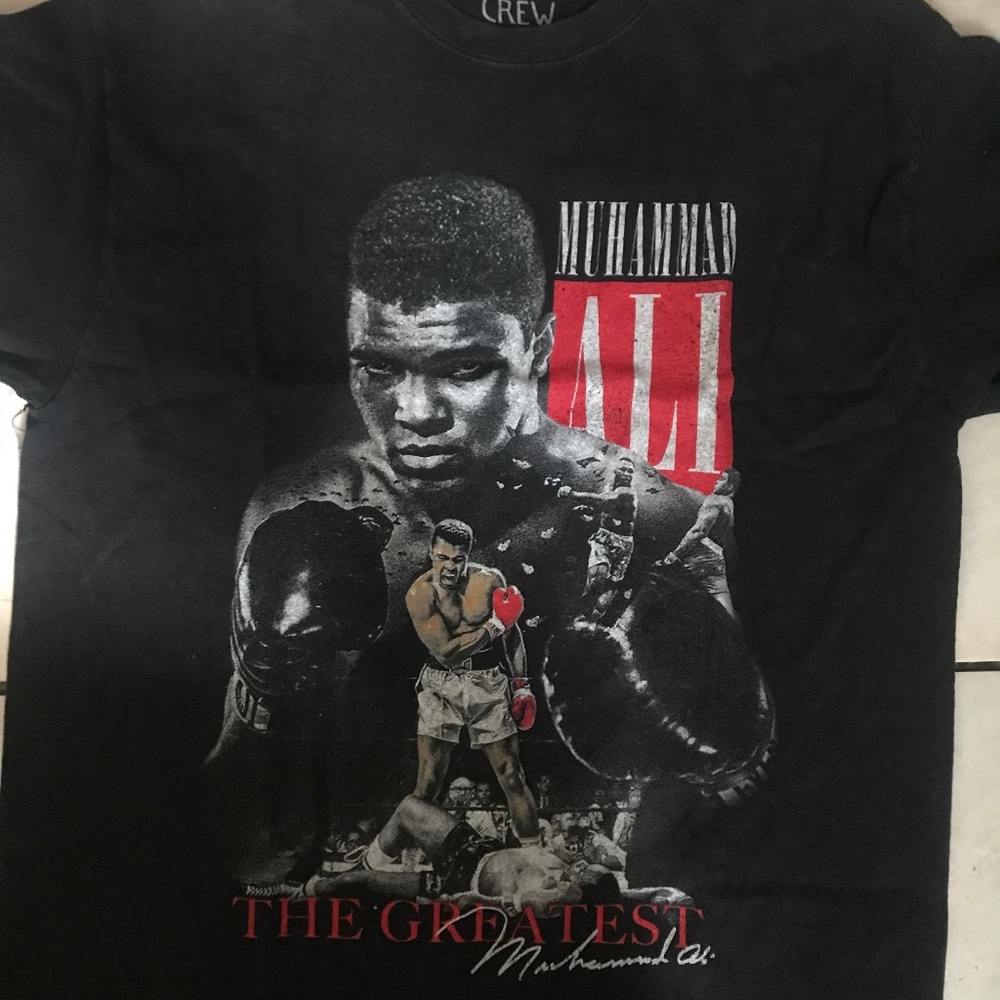 Mens Goat Crew X Muhammad Ali Knock Out T-Shirt Size medium